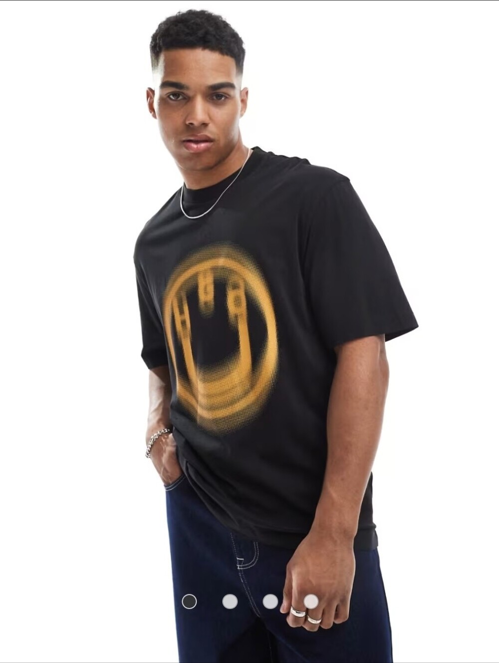 $48 Hugo Boss Mens Graphic Logo T-Shirt